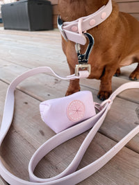 Waterproof Dog Collar - Baby Lilac (end of line)