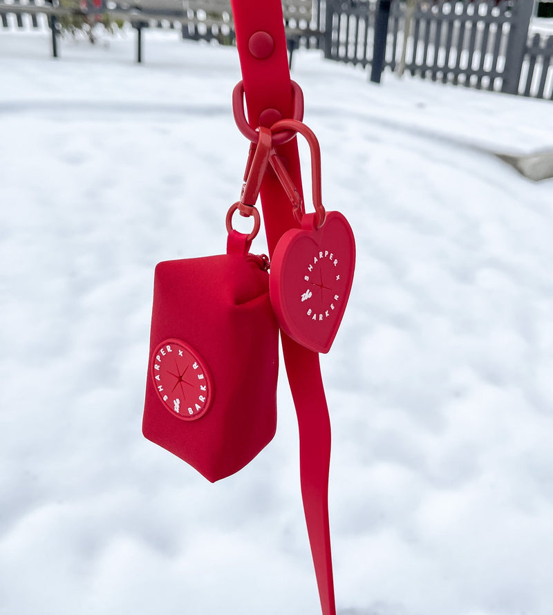 Hands Free Waste Carrier - Red