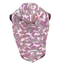 camo dog hoodie, pink dog hoodie, large dog clothes, camo dog sweater